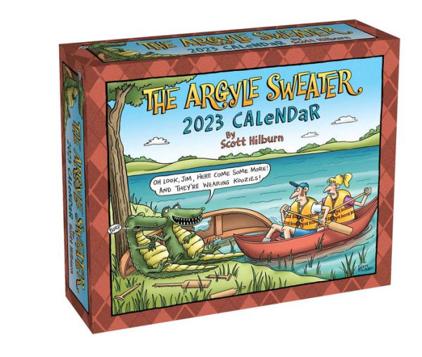 The Argyle Sweater 2023 DayToDay Calendar by Scott Hilburn Barnes
