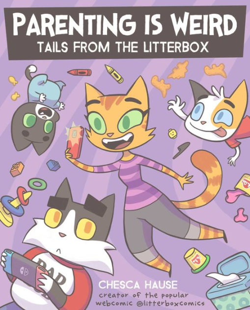 Litterbox Family Sticker Pack – Litterbox Comics