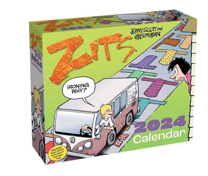 Zits 2024 DaytoDay Calendar by Jerry Scott, Jim Barnes & Noble®