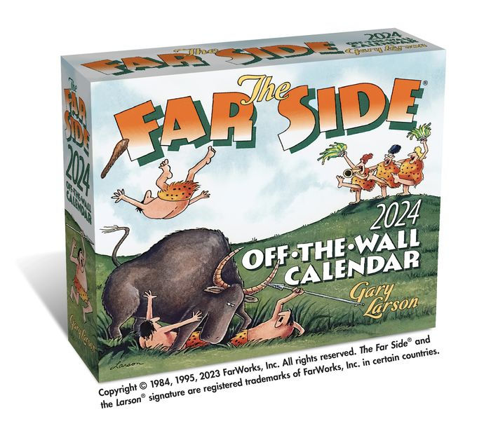 The Far Side 2024 Off the Wall Calendar by Gary Larson Barnes