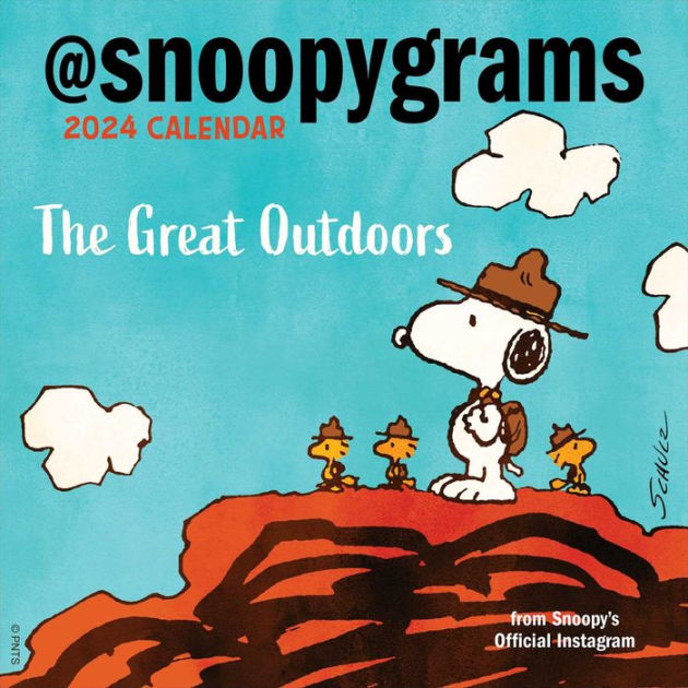 Peanuts 2024 Mini Wall Calendar: The Great Outdoors by Peanuts