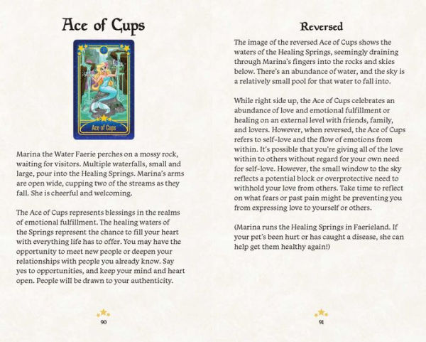 Neopets: The Official Tarot Deck: A 78-Card Deck and Guidebook, Faerie Edition