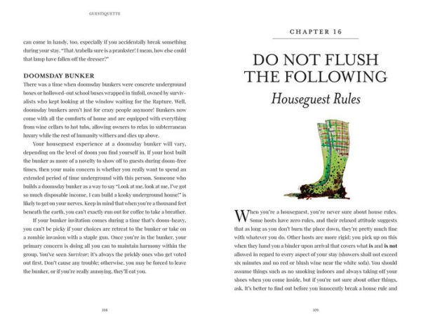 Guestiquette: A Handbook for Horrible Houseguests