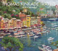 Title: 2026 Thomas Kinkade Travels Deluxe Wall Calendar