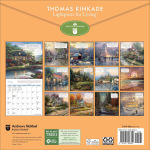 Alternative view 5 of Thomas Kinkade Lightposts for Living 2026 Wall Calendar