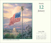 Alternative view 3 of 2026 Thomas Kinkade Studios Day-to-Day Calendar