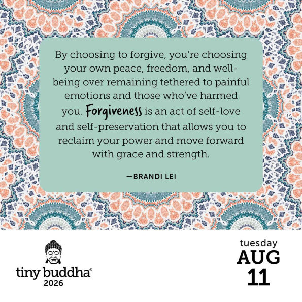 2026 Tiny Buddha Day-to-Day Calendar