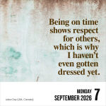 Alternative view 4 of Unspirational 2026 Day-to-Day Calendar: Anything Is Impossible