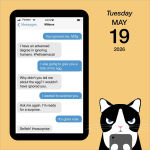 Alternative view 2 of 2026 Texts from Mittens the Cat Day-to-Day Calendar
