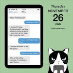 Alternative view 3 of 2026 Texts from Mittens the Cat Day-to-Day Calendar