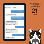 Alternative view 6 of 2026 Texts from Mittens the Cat Day-to-Day Calendar