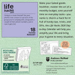 Alternative view 5 of 2026 Life Hacks Day-to-Day Calendar