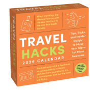 Title: 2026 Travel Hacks Day-to-Day Calendar