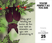 Alternative view 3 of 2026 Take It from a Rainbow T-Rex, You're Perfect as You Are Day-to-Day Calendar