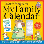 Alternative view 1 of 2025-2026 Sandra Boynton's 17-Month My Family Wall Calendar