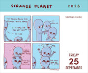 Alternative view 4 of 2026 Strange Planet Day-to-Day Calendar