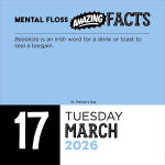 Alternative view 4 of 2026 Amazing Facts from Mental Floss Calendar