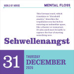 Alternative view 3 of 2026 Word Nerd Calendar