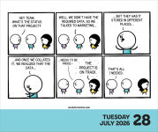 Alternative view 7 of 2026 Work Chronicles Day-to-Day Calendar
