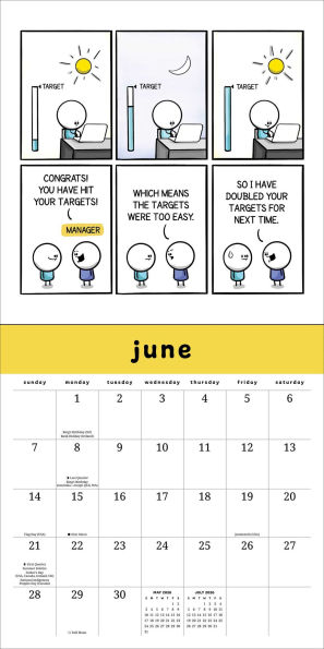 Work Chronicles 2026 Wall Calendar