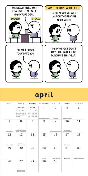 Work Chronicles 2026 Wall Calendar