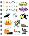 Alternative view 6 of Sarah's Scribbles 12-Month 2026 Monthly/Weekly Planner Calendar
