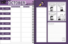 Alternative view 7 of Sarah's Scribbles 12-Month 2026 Monthly/Weekly Planner Calendar