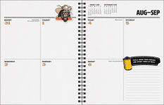 Alternative view 5 of 2026 Paranormal Parks 12-Month Monthly/Weekly Planner Calendar