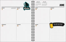Alternative view 7 of 2026 Paranormal Parks 12-Month Monthly/Weekly Planner Calendar