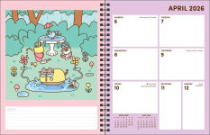 Alternative view 11 of 2025-2026 Pusheen 16-Month Weekly/Monthly Planner