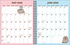 Alternative view 2 of 2025-2026 Pusheen 16-Month Weekly/Monthly Planner