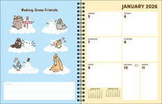 Alternative view 4 of 2025-2026 Pusheen 16-Month Weekly/Monthly Planner