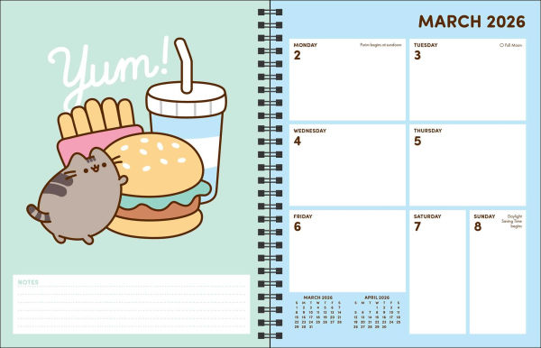 2025-2026 Pusheen 16-Month Weekly/Monthly Planner