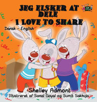 Title: Jeg elsker at dele - I Love to Share: Danish English Bilingual edition, Author: Shelley Admont