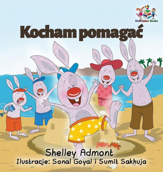 I Love to Help: Polish Language children's Book