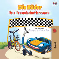Title: The Wheels - The Friendship Race (German Book for Kids), Author: Kidkiddos Books