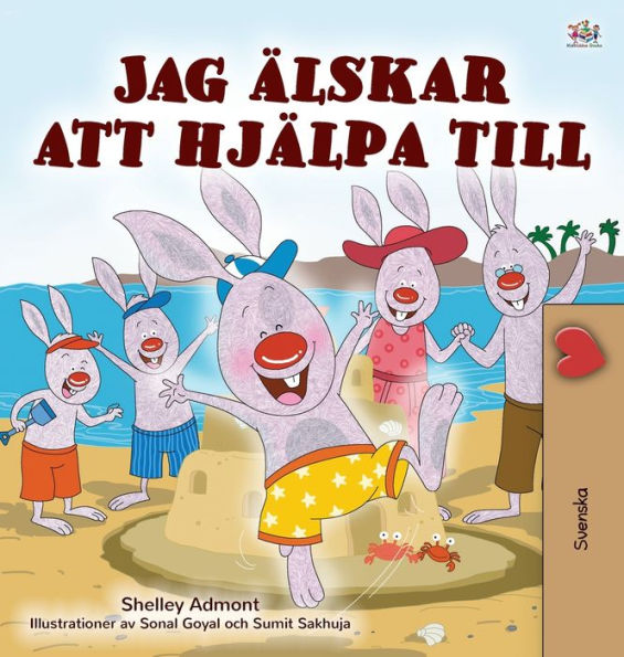 I Love to Help (Swedish Children's Book)