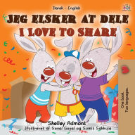 Title: I Love to Share (Danish English Bilingual Book for Kids), Author: Shelley Admont