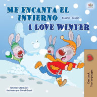 Title: I Love Winter (Spanish English Bilingual Children's Book), Author: Shelley Admont