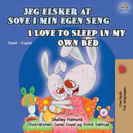 Title: I Love to Sleep in My Own Bed (Danish English Bilingual Children's Book), Author: Shelley Admont