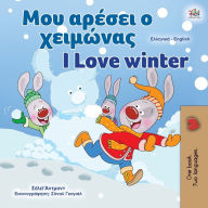 Title: I Love Winter (Greek English Bilingual Book for Kids), Author: Shelley Admont