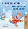 I Love Winter (English Danish Bilingual Book for Kids)