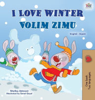 Title: I Love Winter (English Serbian Bilingual Book for Kids - Latin Alphabet), Author: Shelley Admont