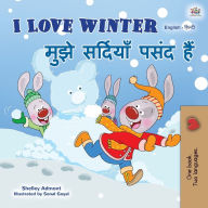 Title: I Love Winter (English Hindi Bilingual Book for Kids), Author: Shelley Admont