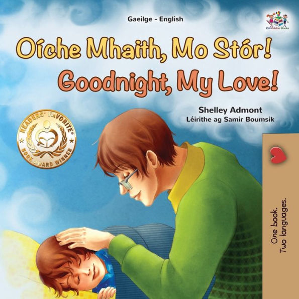 Goodnight, My Love! (Irish English Bilingual Children's Book)