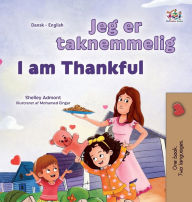 Title: I am Thankful (Danish English Bilingual Children's Book), Author: Shelley Admont