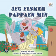 Title: Jeg er glad i Pappa: I Love My Dad - Norwegian children's book, Author: Shelley Admont