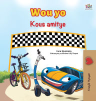 Title: The Wheels- The Friendship Race (Haitian Creole Edition), Author: Kidkiddos Books