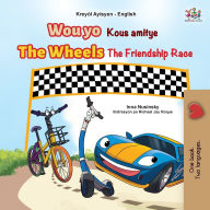 Title: The Wheels The Friendship Race (Haitian Creole English Bilingual Children's Book), Author: Kidkiddos Books
