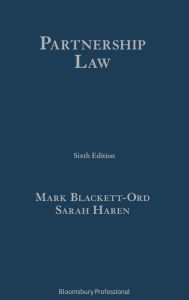 Title: Partnership Law, Author: Mark Blackett-Ord